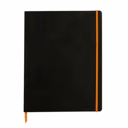 Rhodia 117702C, Monochromatique, Noir, A4+, 80 feuilles, 90 g/m², Papier ligné