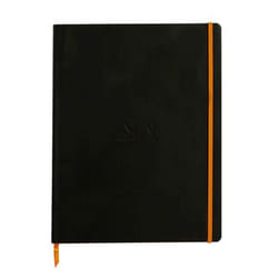 Rhodia 117702C bloc-notes A4+ 80 feuilles Noir