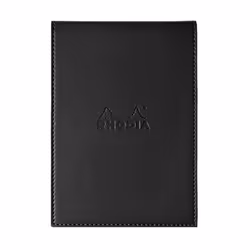 Rhodia 118139C, Monochromatique, Noir, A6, 80 feuilles, 80 g/m², Papier quadrillé