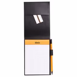 Rhodia 118139C bloc-notes A6 80 feuilles Noir