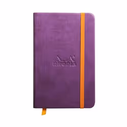 Rhodia 118630C, Monochromatique, Violet, A6, 96 feuilles, Couverture rigide, Universel
