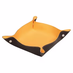 Rhodia 118850C, Simili-cuir, Noir, Orange, 120 mm, 120 mm