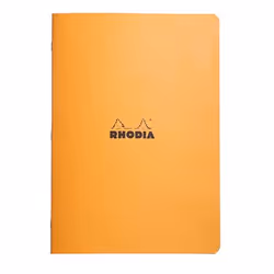 Rhodia 119164C, Monochromatique, Orange, A4, 48 feuilles, 80 g/m², Papier quadrillé
