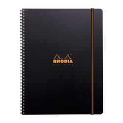 Rhodia 119931C bloc-notes A4+ 80 feuilles Noir