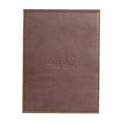 Rhodia Notepad cover + notepad N°12 bloc-notes 80 feuilles Chocolat