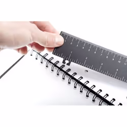 Rhodia 132142C bloc-notes A4+ 80 feuilles Noir