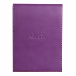 Rhodia Notepad cover + notepad N°13, Monochromatique, Violet, A6, 80 feuilles, Mat, 80 g/m²