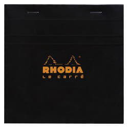 Rhodia 148209C bloc-notes 80 feuilles Noir