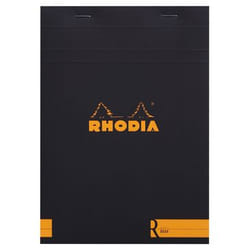 Rhodia N°16 bloc-notes A5 70 feuilles Noir