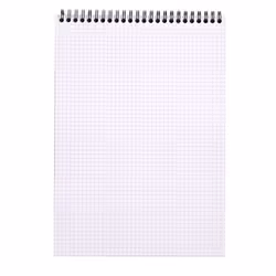 Rhodia 185009C bloc-notes A4 80 feuilles Noir