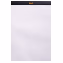 Rhodia 190009C bloc-notes A4+ 80 feuilles Noir