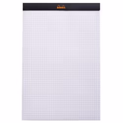 Rhodia 192009C bloc-notes A4+ 80 feuilles Noir