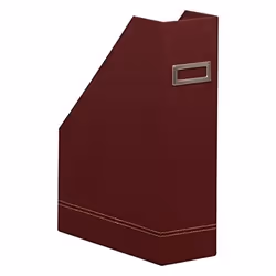 RHODIA 194542C - PORTE-REVUES LIE DE VIN - 10X25X31 CM - PIQÛRES SELLI