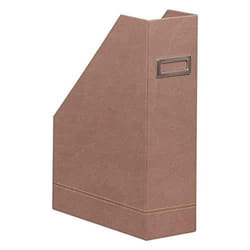 RHODIA 194544C - PORTE-REVUES BOIS DE ROSE - 10X25X31 CM - PIQÛRES SEL