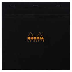 Rhodia 210209C bloc-notes 80 feuilles Noir