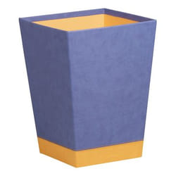 Rhodia 318828C poubelle Carré Simili-cuir Bleu, Orange