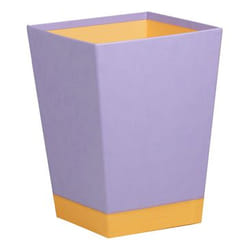 Rhodia 318829C poubelle Carré Simili-cuir Orange, Violet