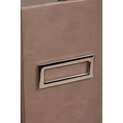 Rhodia 318834C porte-magazines Simili-cuir Orange, Taupe