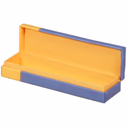 Rhodia 318878C trousse à crayons Bac à stylos Simili-cuir Bleu