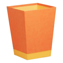 Rhodia 318924C poubelle Carré Simili-cuir Orange