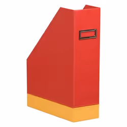 Rhodia 318933C, Simili-cuir, Orange, Rouge, 100 mm, 250 mm, 310 mm