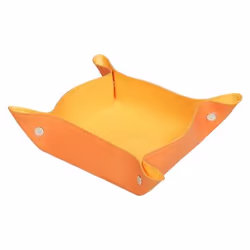 Rhodia 318954C, Simili-cuir, Orange, 12 x 12 x 4,5 mm