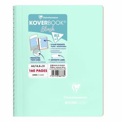 Clairefontaine 366773C bloc-notes A5 160 feuilles Couleur menthe, Rose