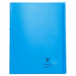 Cahier - CLAIREFONTAINE - Koverbook - A4 - 160 pages - 5x5 petits carreaux - Couverture Polypro