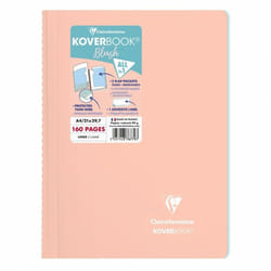 Clairefontaine 376779C bloc-notes A4 160 feuilles Bleu, Corail
