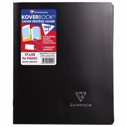Clairefontaine 951411C bloc-notes 48 feuilles Couleurs assorties