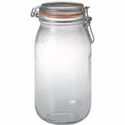 LE PARFAIT 1978001 Lot de 6 bocaux en verre - 2L - D 85
