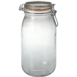 LE PARFAIT 1978001 Lot de 6 bocaux en verre - 2L - D 85