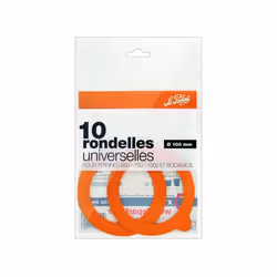 Existe en plusieurs tailles Sachet 10 rondelles universelles 100 mm - Super - Fabriquées au Sri Lanka, les rondelles Le Parfa ...