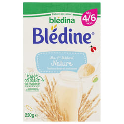 Blédina Ma 1ère Blédine Nature dès 4/6 Mois 250 g
