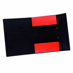 Oxford 100200694 fichier Carton Noir, Rouge A4