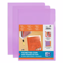 Oxford 100206711, A4, Polyvinyl chloride (PVC), Violet, France, 220 mm, 311 mm