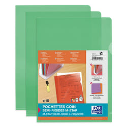 Oxford 100206710 fichier Polyvinyl chloride (PVC) Vert A4