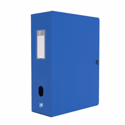 Oxford 100200124, 750 feuilles, Bleu, Polypropylène (PP), A4, 10 cm, 240 mm