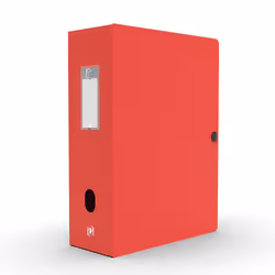 Oxford 100200126, Polypropylène (PP), Rouge, A4, 250 mm, 10 cm, 335 mm