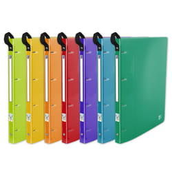 Oxford 400015264 classeur à anneaux A4 Bleu, Vert, Couleur menthe, Orange, Violet, Rouge, Jaune, Turquoise