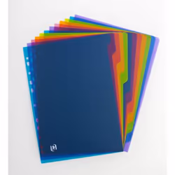Oxford 400006576 intercalaire Polypropylène (PP) Couleurs assorties 1 pièce(s)