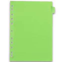Oxford 400019445 intercalaire Mylar Couleurs assorties 7 pièce(s)