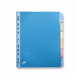 Oxford 400019787, Couleurs assorties, Mylar, A4XL, 220 g/m², France, 245 mm