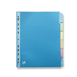 Oxford 400019787 intercalaire Mylar Couleurs assorties 6 pièce(s)