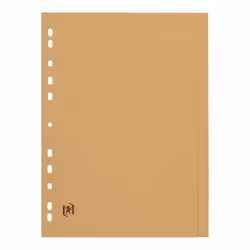 Oxford 100204978, 280 g/m², Beige, Carton, 225 mm, 6 pièce(s), Emballé sous film plastique