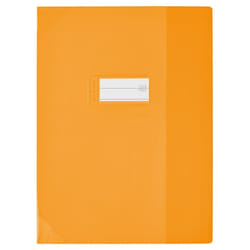 Oxford 400051022 Protège-cahier Orange, Translucide