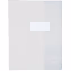 Protège-cahiers - ELBA - Lot de 5 - PVC - A4 - Transparent Incolore