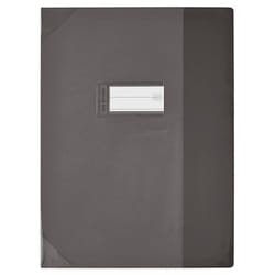 Oxford 400051134 Protège-cahier Noir, Translucide
