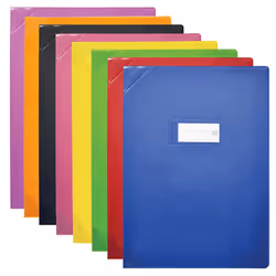 Oxford 400051863, Bleu, Vert, Opaque, Rouge, Jaune, Polyvinyl chloride (PVC), 252 mm, 329 mm, France