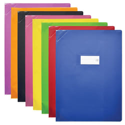 Oxford 400051863 Protège-cahier Bleu, Vert, Opaque, Rouge, Jaune